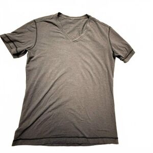 Lululemon Men's Short‎ Sleeve V-Neck T-Shirt